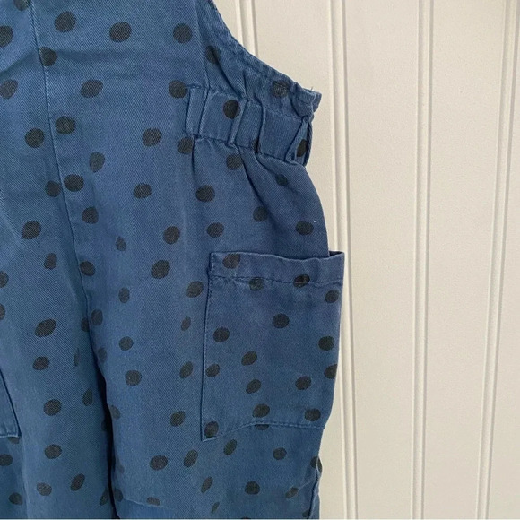 Zara Faded Blue Polka Dot One Piece Jumpsuit 2-3Y NWT - Picture 3 of 6